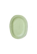 HKLIVING NEW CLASSICS LARGE CERAMIC TRAY MINT