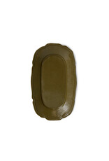 HKLIVING NEW CLASSICS SERVING TRAY OLIVE