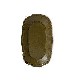 HKLIVING NEW CLASSICS SERVING TRAY OLIVE
