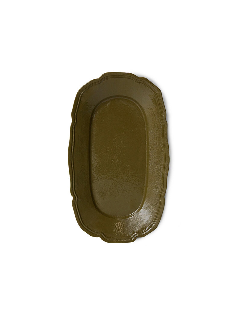 HKLIVING NEW CLASSICS SERVING TRAY OLIVE