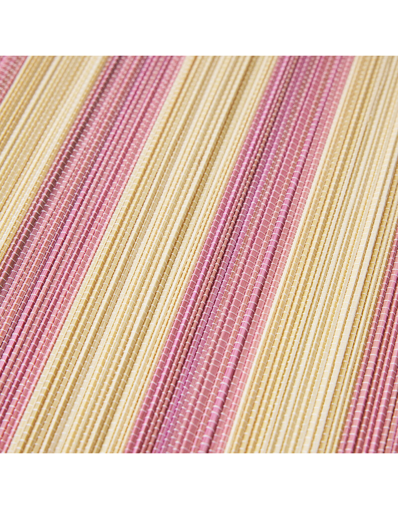 HKLIVING Bamboo placemast ROSEATE