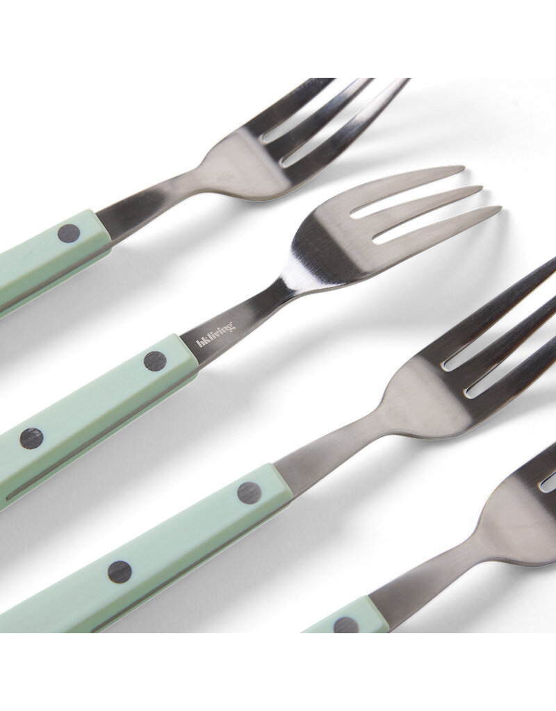HKLIVING 70's cutlery dessert fork MINT