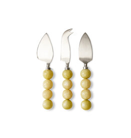 HKLIVING Cheese knives LEMON set of 3