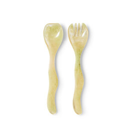SALAD CUTLERY MIST GREEN