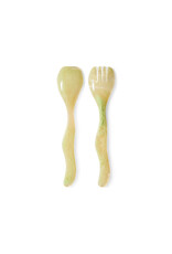 SALAD CUTLERY MIST GREEN