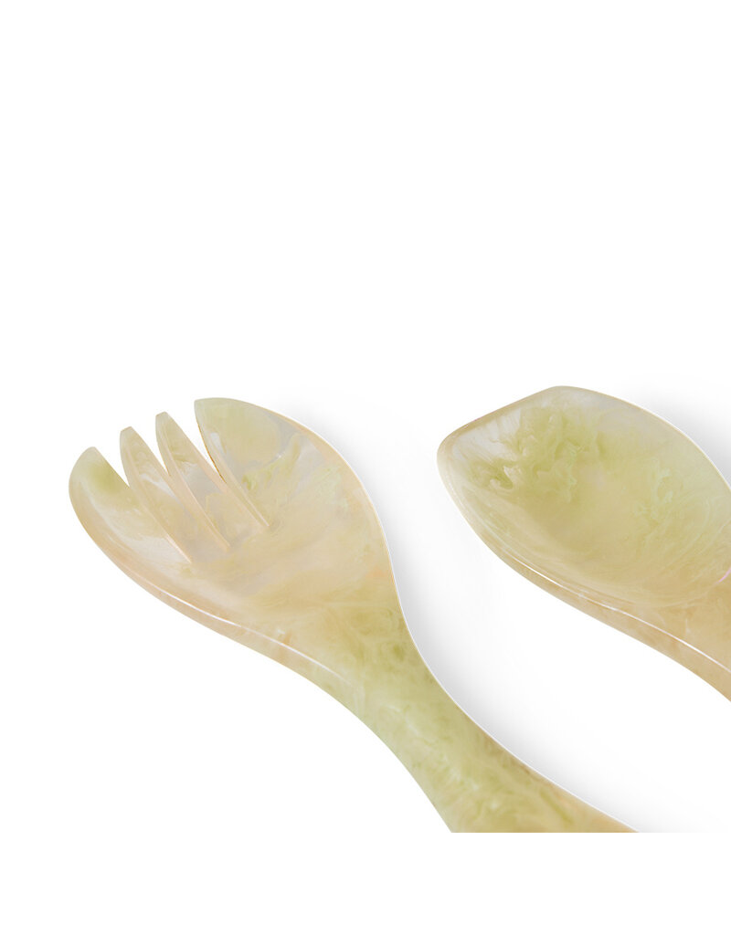 SALAD CUTLERY MIST GREEN