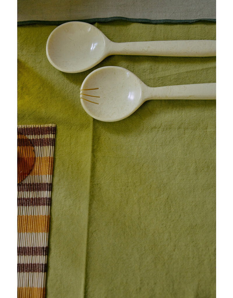 HKLIVING SALAD CUTLERY VANILLA