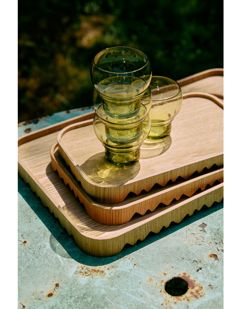 HKLIVING SERVING TRAY NATUREL M