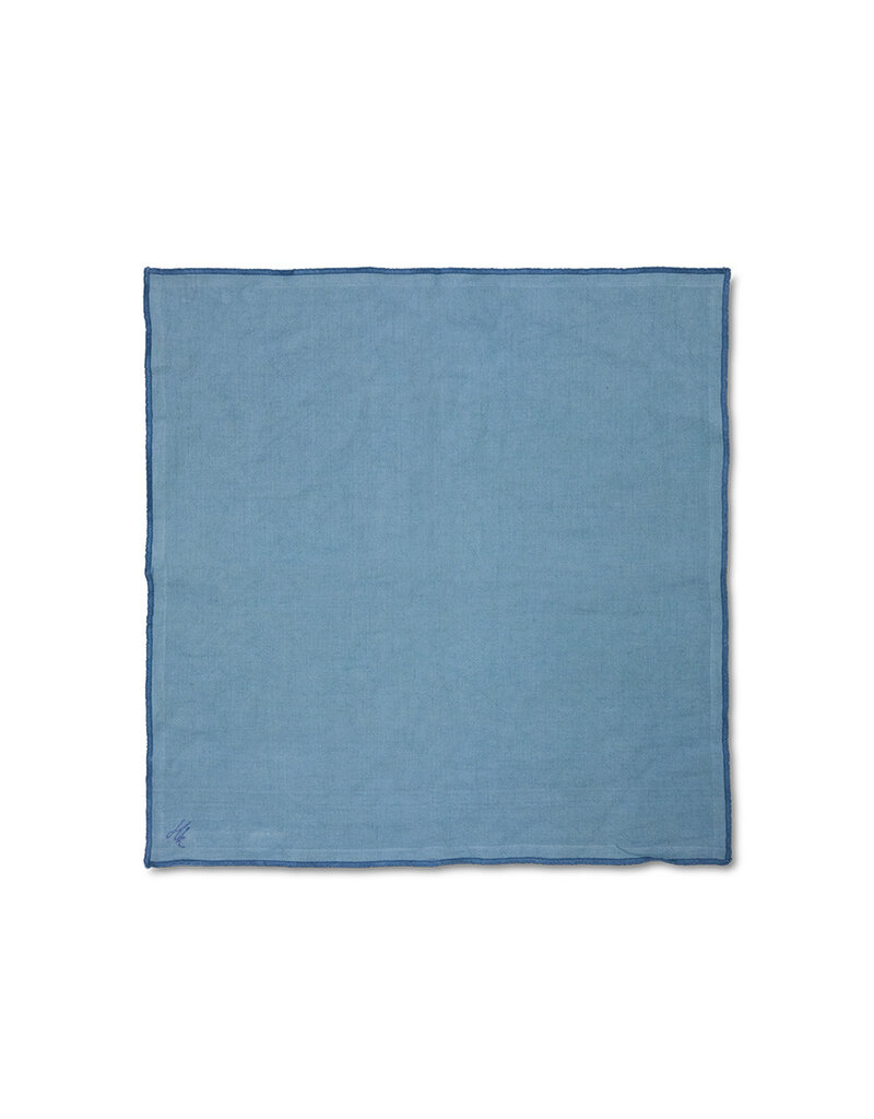 EASE NAPKIN MIST BLUE 50X50CM