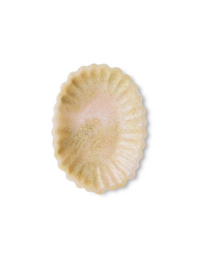 HKLIVING NEW CLASSICS RESIN TRAY IVORY