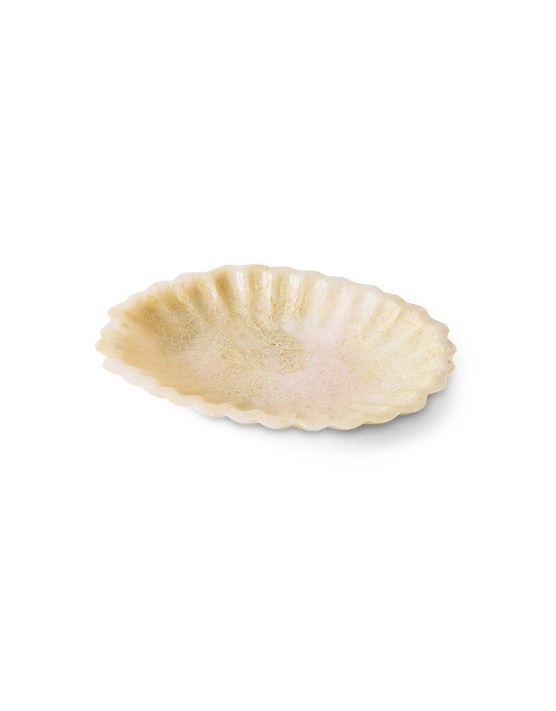 HKLIVING NEW CLASSICS RESIN TRAY IVORY