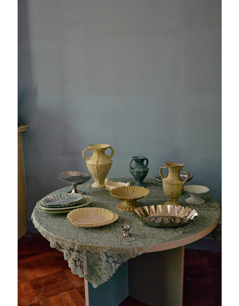 HKLIVING NEW CLASSICS RESIN TRAY PALE BLUE