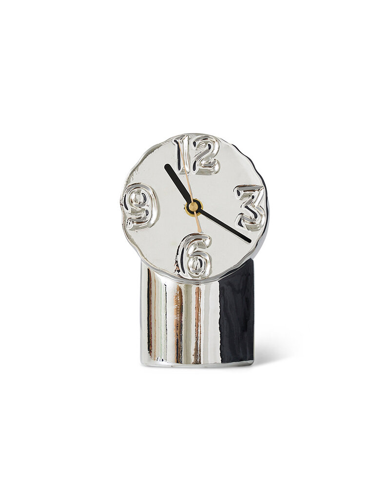 HKLIVING RETRO CLOCK CHROME