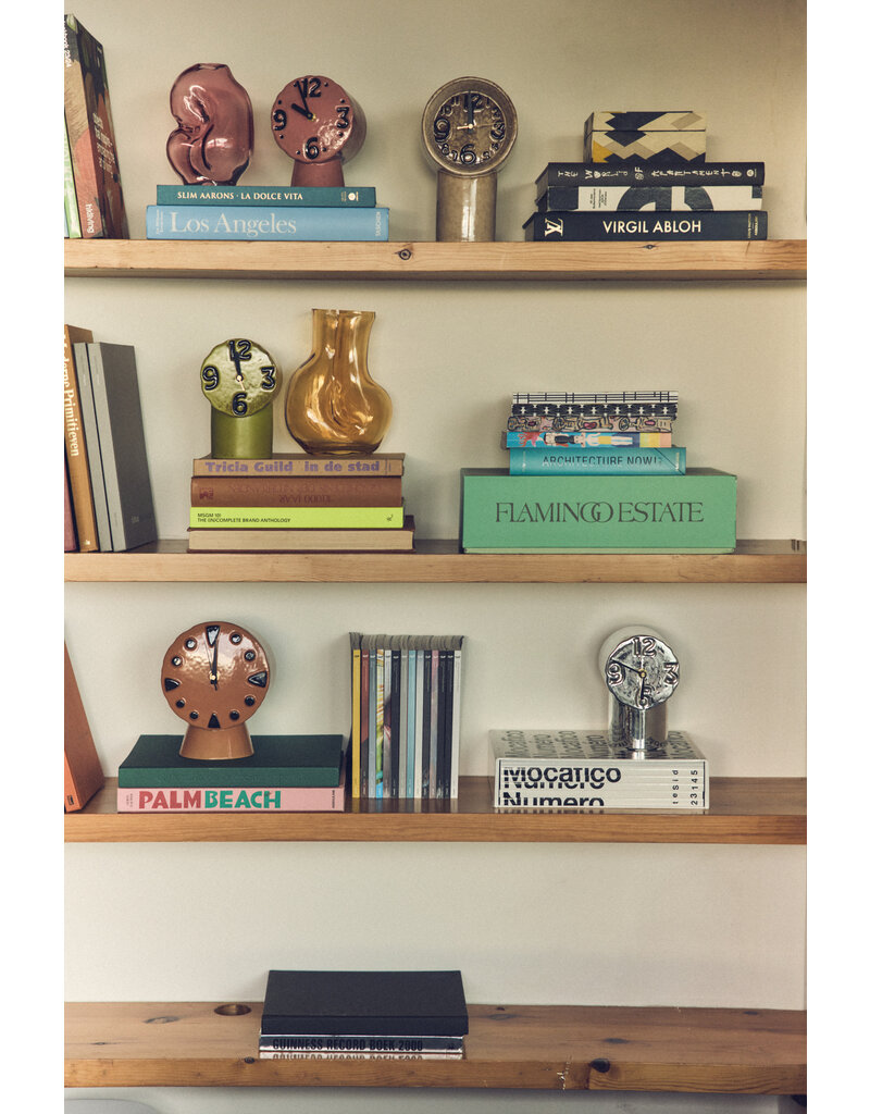HKLIVING RETRO CLOCK CHROME