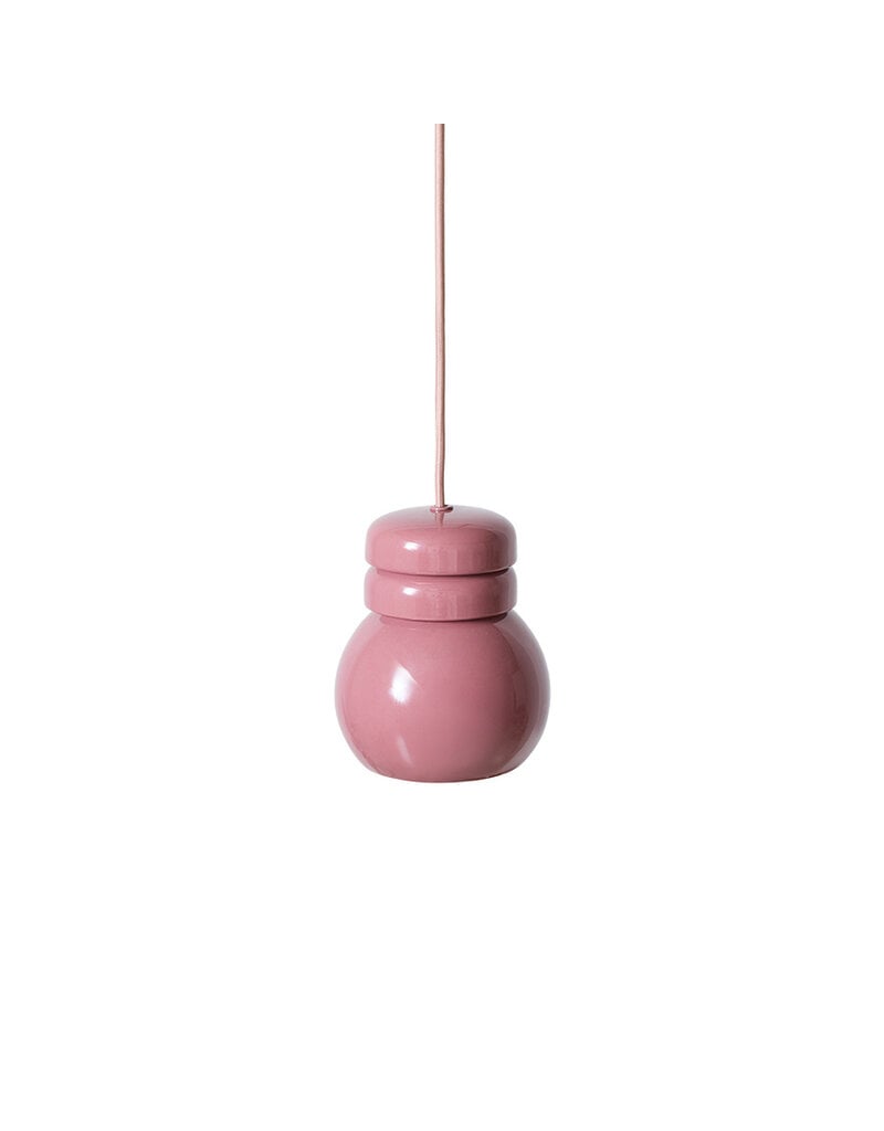 HKLIVING BULB PENDANT LAMP BLUSH