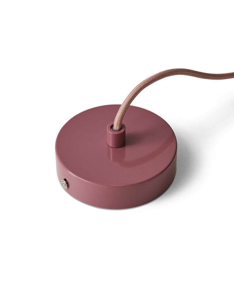 HKLIVING BULB PENDANT LAMP BLUSH