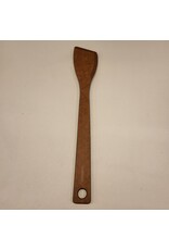 Combekk spatula Brown wood fibre schuin