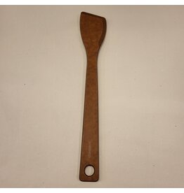 Combekk spatula Brown wood fibre schuin