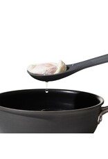 OXO roerlepel siliconen grijs met gaatjes