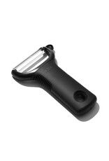 OXO dunschiller Y peeler zwart ribbel