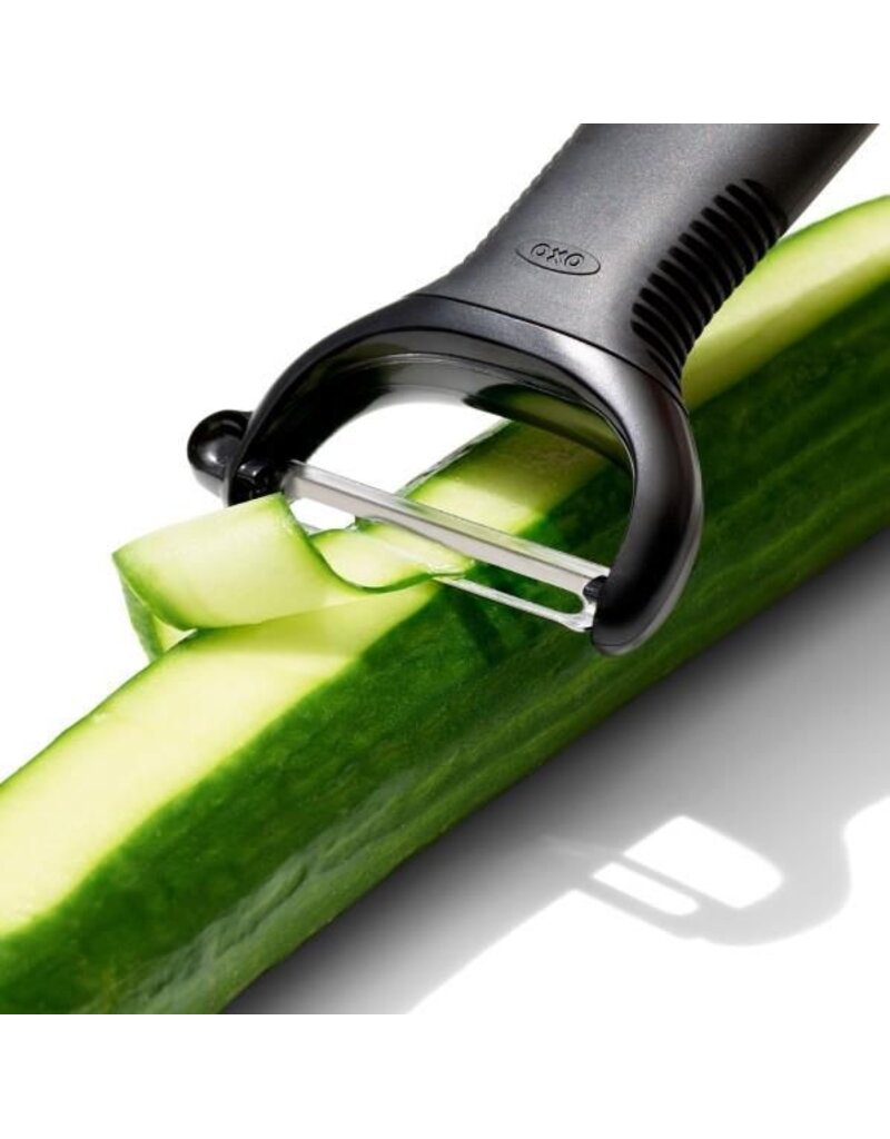OXO OXO dunschiller Y peeler zwart ribbel