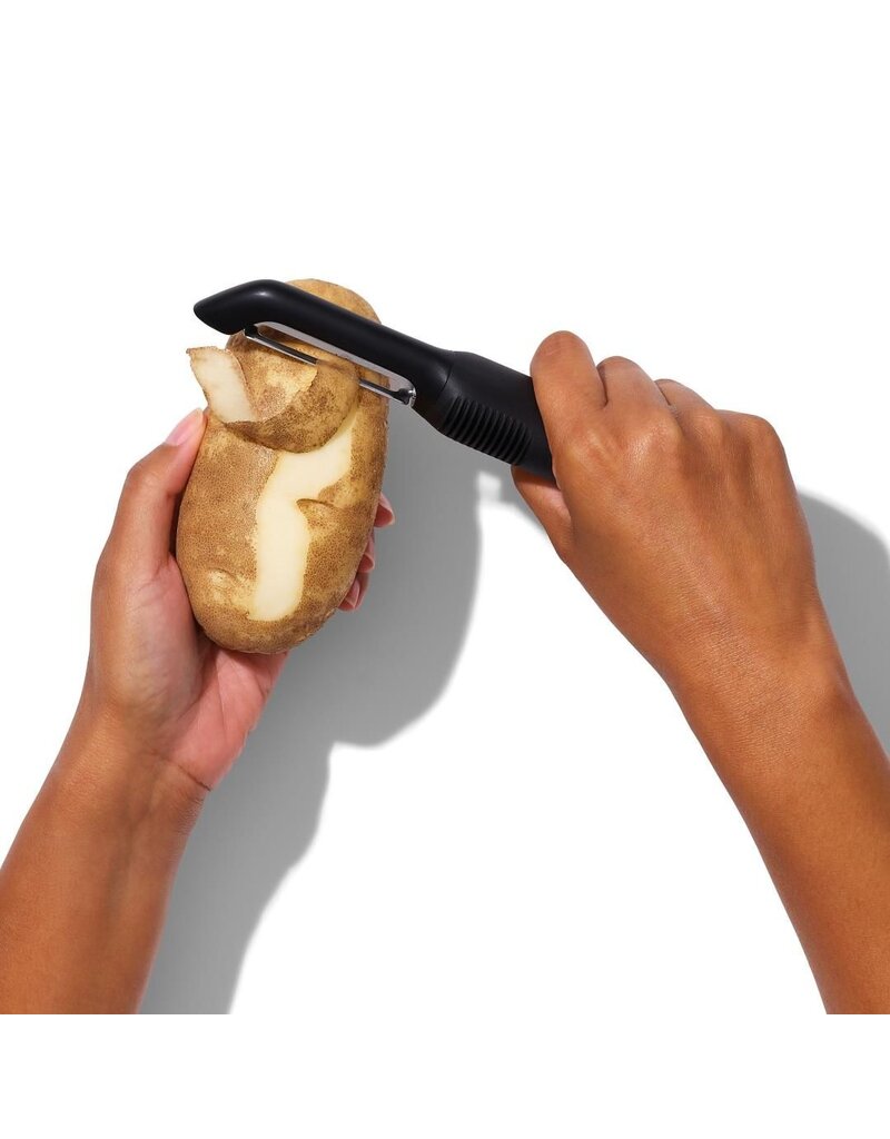 OXO Good grips Dunschiller zwart rvs 17cm