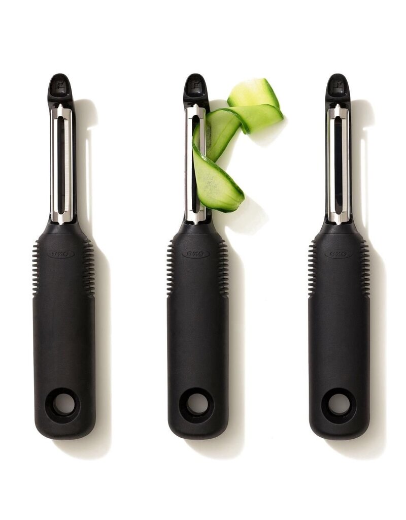 OXO Good grips Dunschiller zwart rvs 17cm
