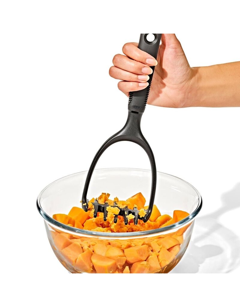 OXO OXO Aardappelstamper zwart kunststof