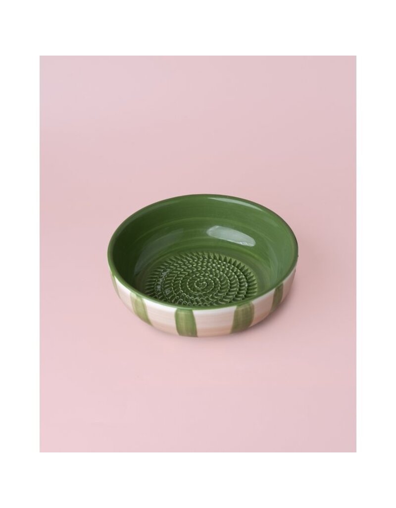 TIERRA COCIDA MIDDELRASP STRIPES PINK/GREEN