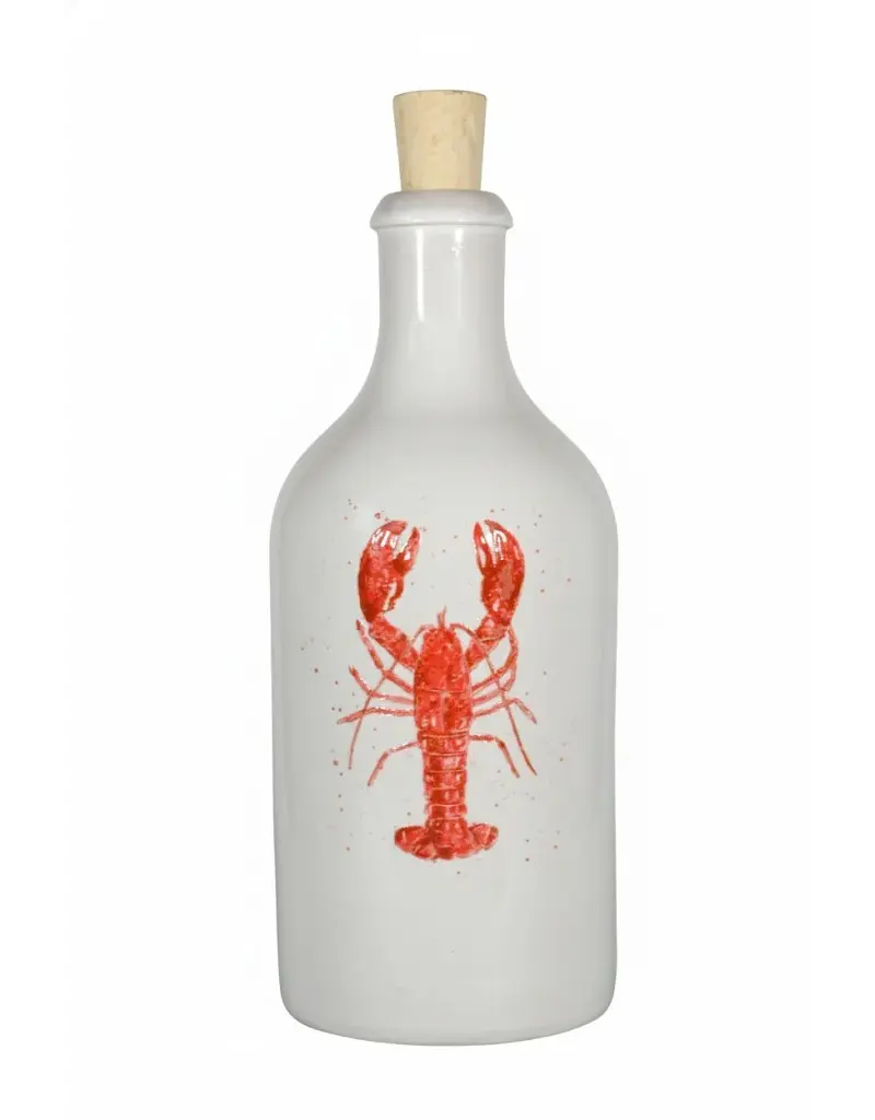 Oliefles kreeft rood