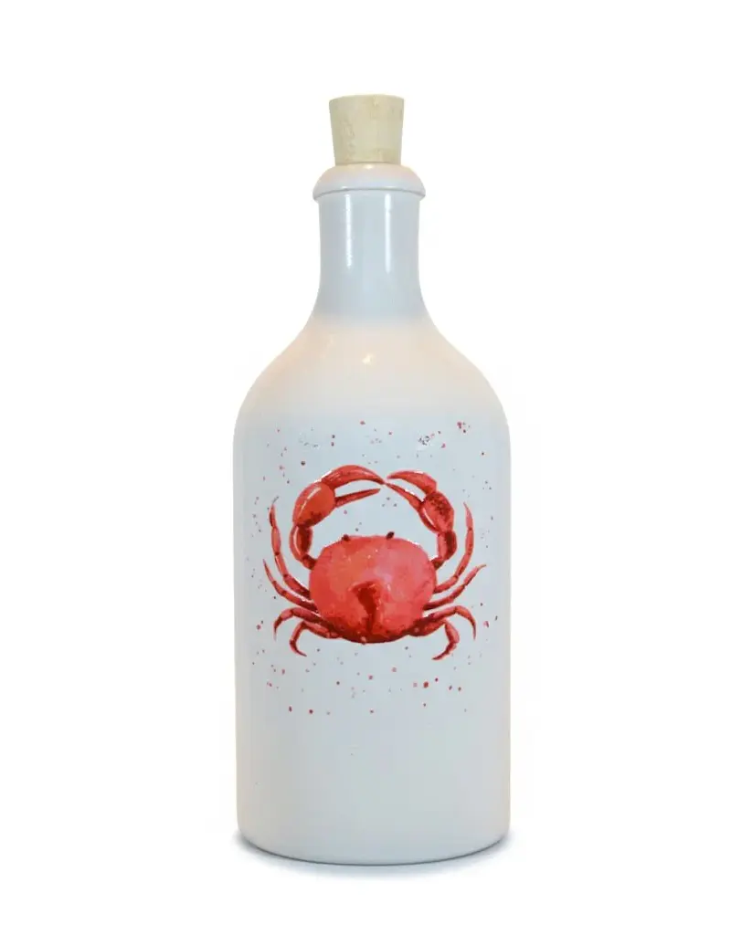 Oliefles krab rood