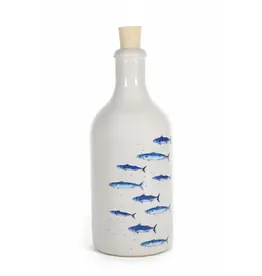 Oliefles visjes blauw