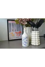 Oliefles visjes blauw