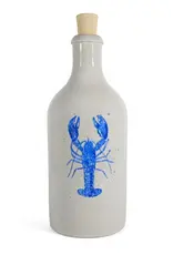 Oliefles kreeft blauw