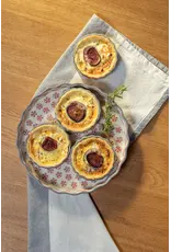 Tranquillo quicheschaal 27cm RETRO RED