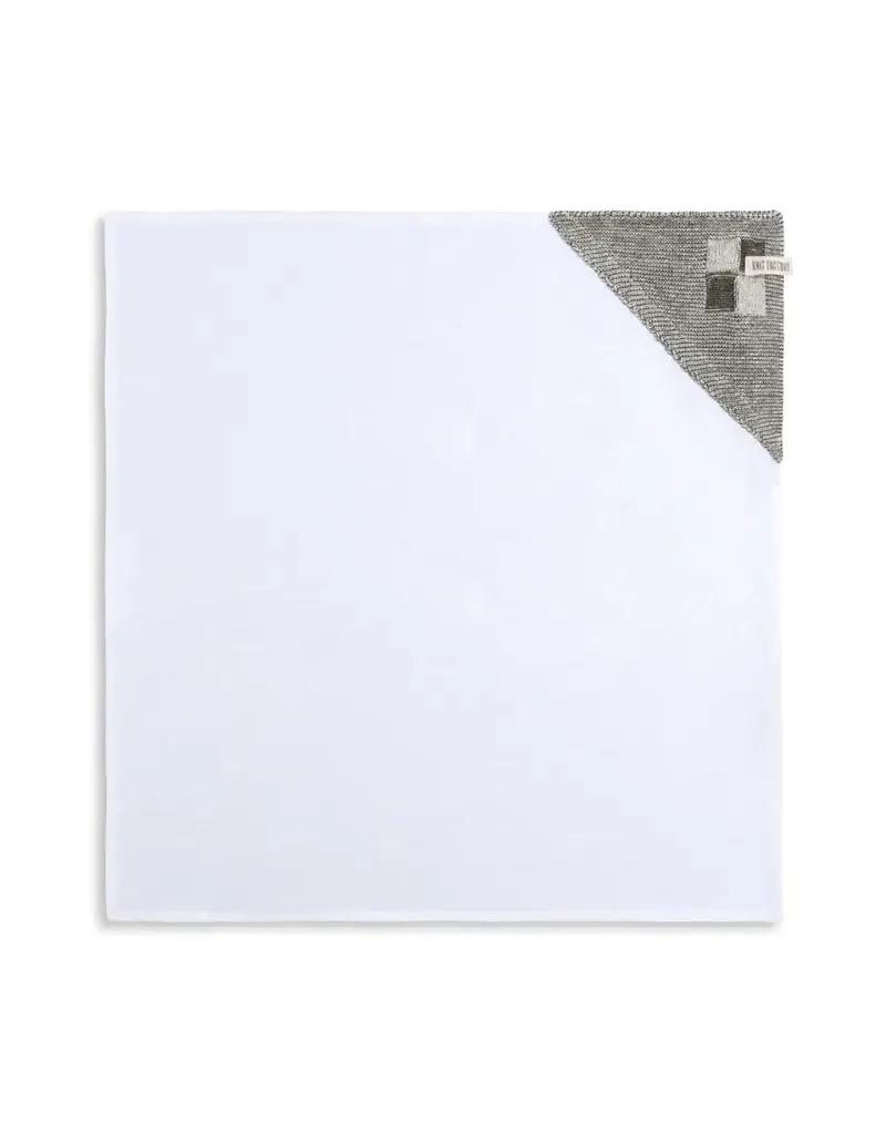 Knit factory theedoek ANTRACIET