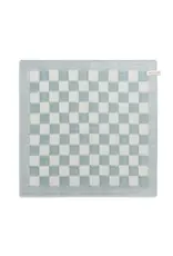 Keukendoek Ecru / Stone green