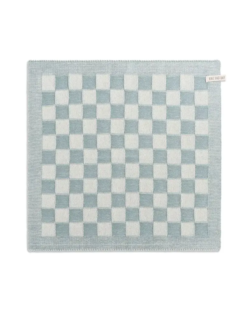 Keukendoek Ecru / Stone green