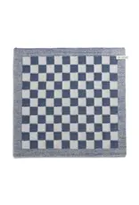 Keukendoek ecru/jeans