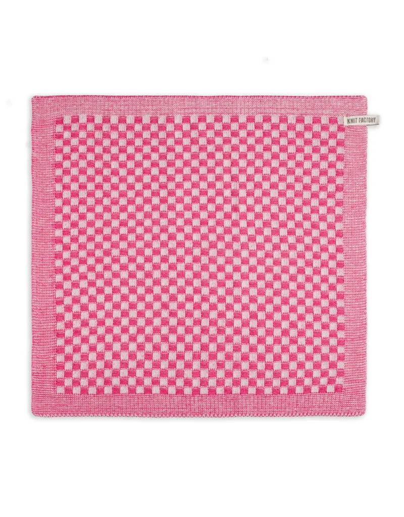 Knit factory keukendoek FUCHSIA