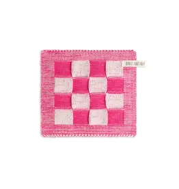 Pannenlap ecru/fuchsia