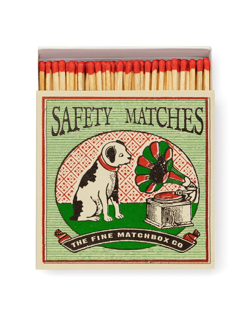 DOG AND GRAMAPHONE LUCIFERS