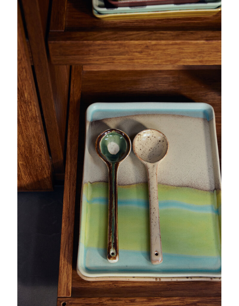 HKLIVING 70's Ceramics Serving spoons HILLS