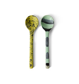 HKLIVING 70's Ceramics Serving spoons MINES