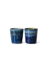 HKLIVING HK Van Gogh coffee mugs set of 2 STARRY NIGHT