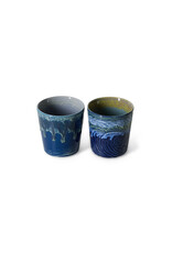 HKLIVING HK Van Gogh coffee mugs set of 2 STARRY NIGHT