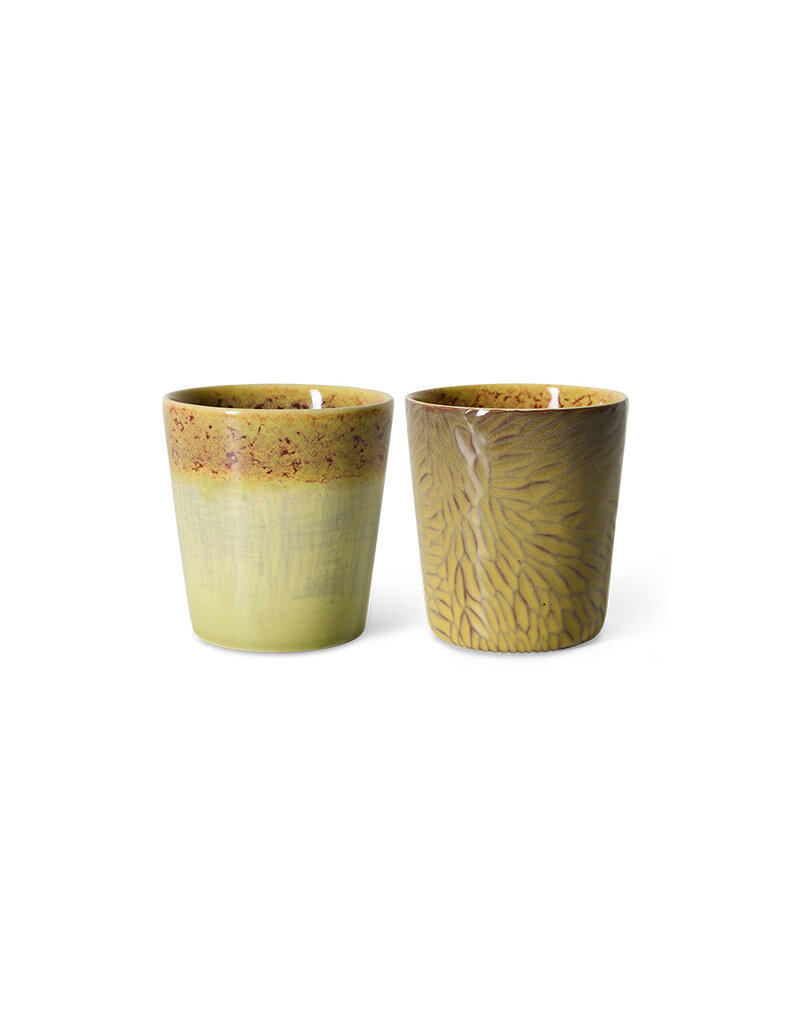 HKLIVING HK Van Gogh coffee mugs set of 2 SUNFLOWERS