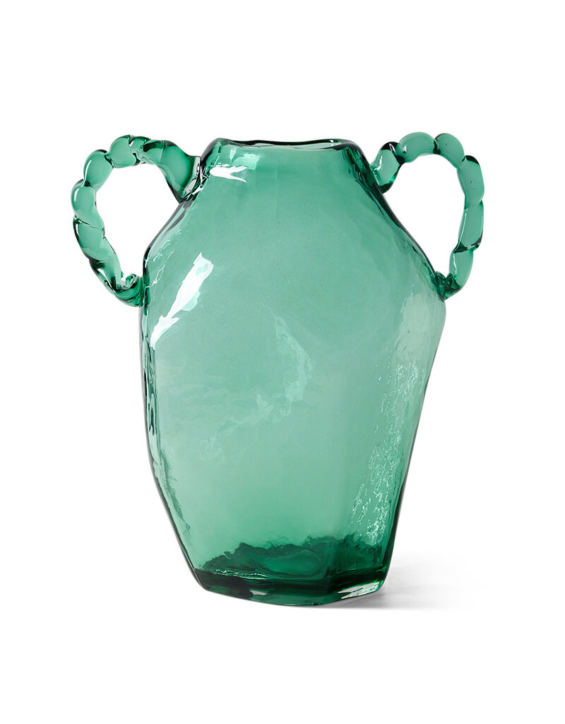 HKLIVING NIENKE SIKKEMA FOR HKLIVING GEMSTONE AMFORA VASE SAPPHIRE