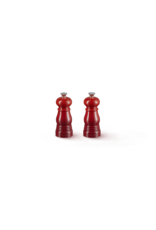 Kleine zout & pepermolen le creuset CERISE