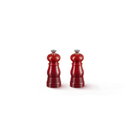 Kleine zout & pepermolen le creuset CERISE